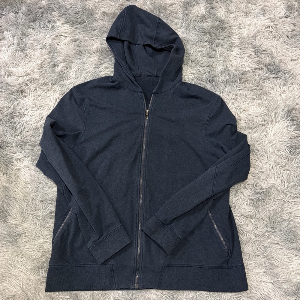 Lululemon Pace Breaker Jacket Hooded Blue Men’s 2XL